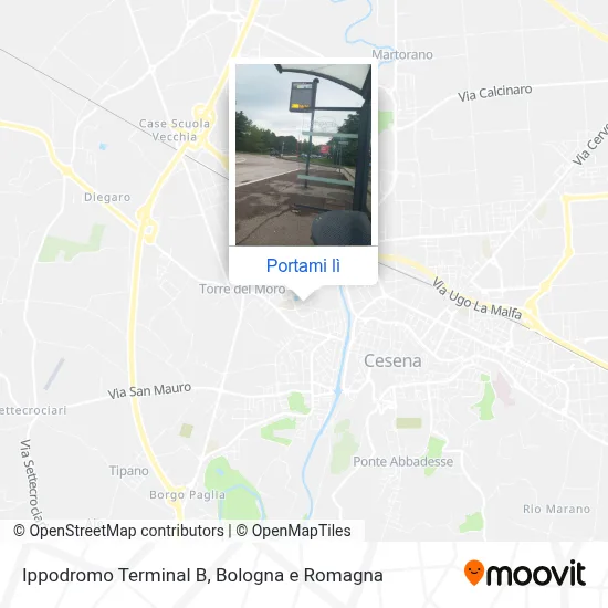 Mappa Ippodromo Terminal B