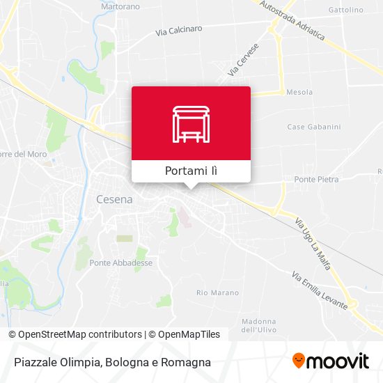 Mappa Piazzale Olimpia
