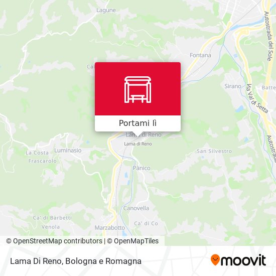 Mappa Lama Di Reno