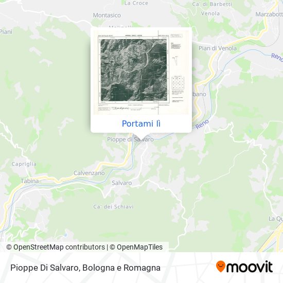 Mappa Pioppe Di Salvaro