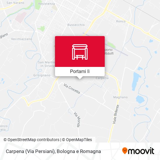 Mappa Carpena (Via Persiani)
