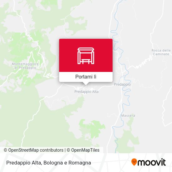 Mappa Predappio Alta