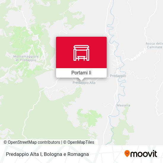 Mappa Predappio Alta I
