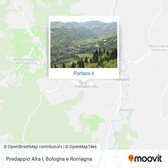 Mappa Predappio Alta I