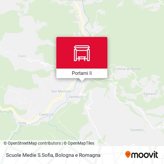 Mappa Scuole Medie S.Sofia