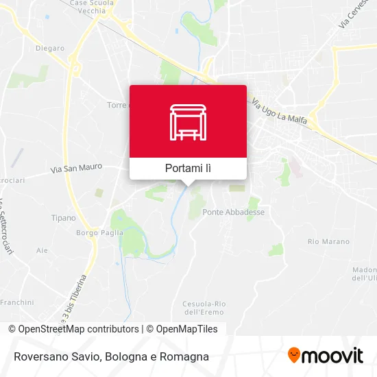 Mappa Roversano Savio