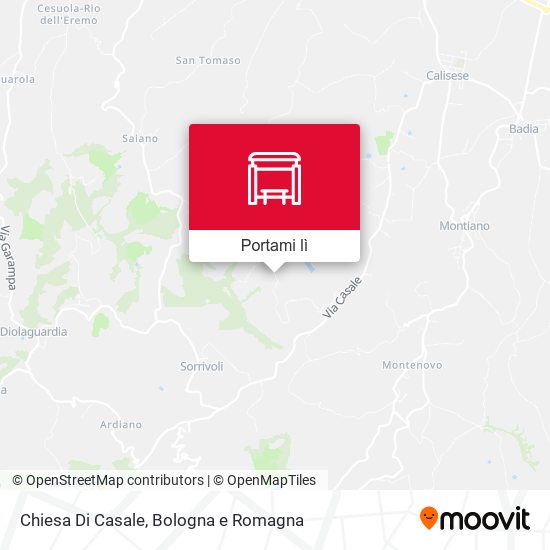 Mappa Chiesa Di Casale