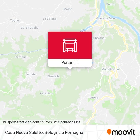 Mappa Casa Nuova Saletto