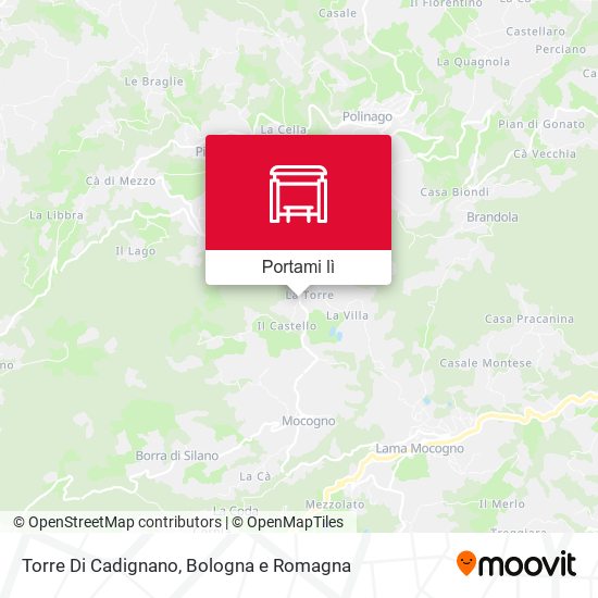 Mappa Torre Di Cadignano
