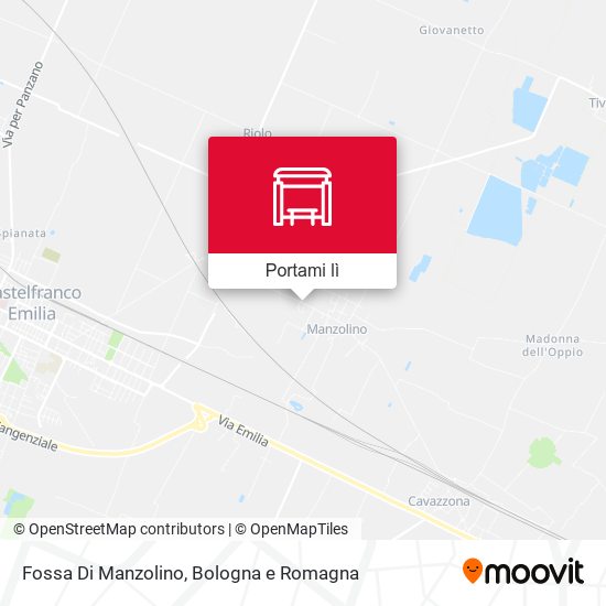 Mappa Fossa Di Manzolino