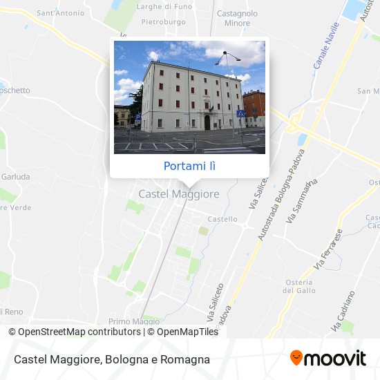 Mappa Castel Maggiore