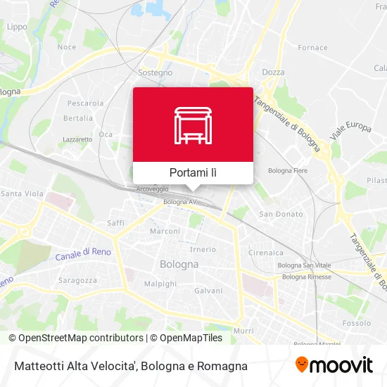 Mappa Matteotti Alta Velocita'