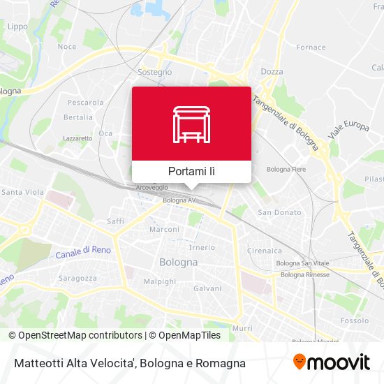 Mappa Matteotti Alta Velocita'