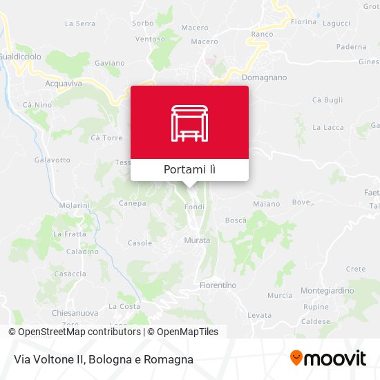 Mappa Via Voltone II