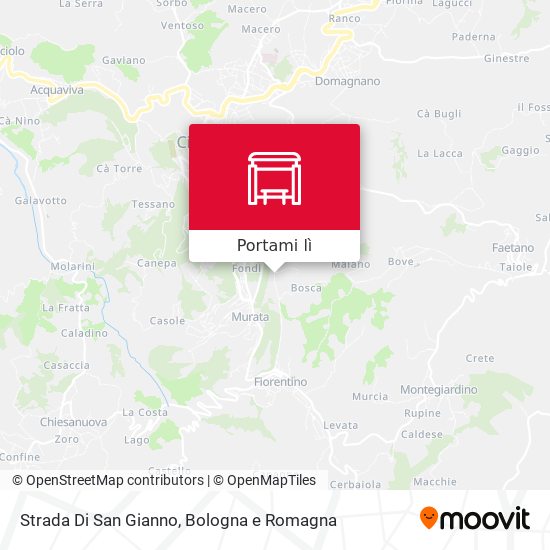 Mappa Strada Di San Gianno