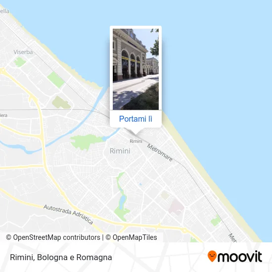 Mappa Rimini