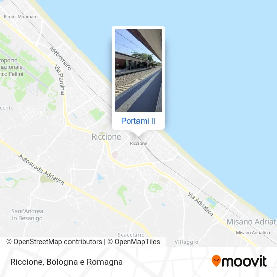 Mappa Riccione