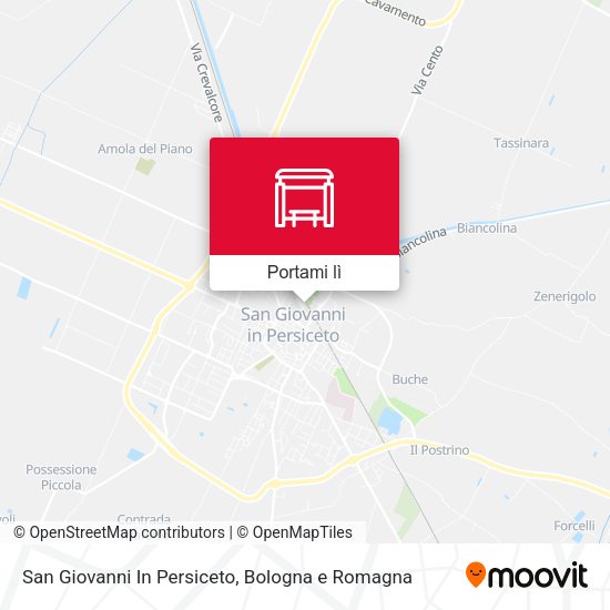 Mappa San Giovanni In Persiceto