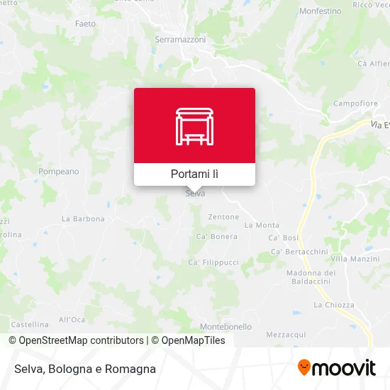 Mappa Selva