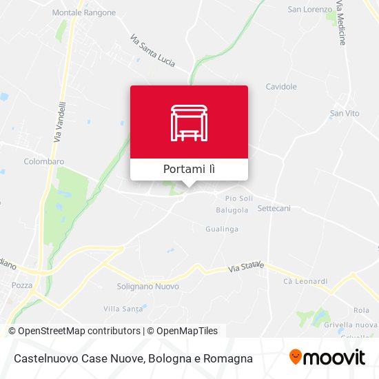 Mappa Castelnuovo Case Nuove