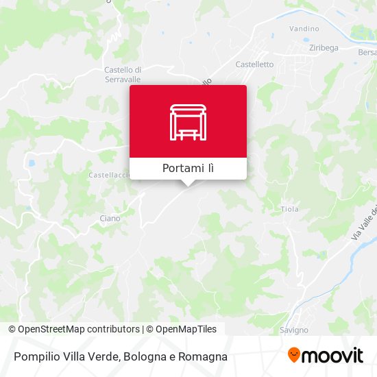 Mappa Pompilio Villa Verde
