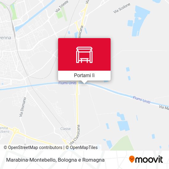 Mappa Marabina-Montebello