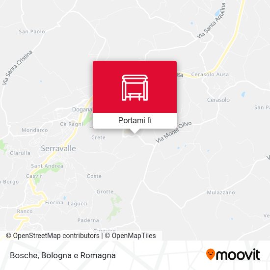 Mappa Bosche