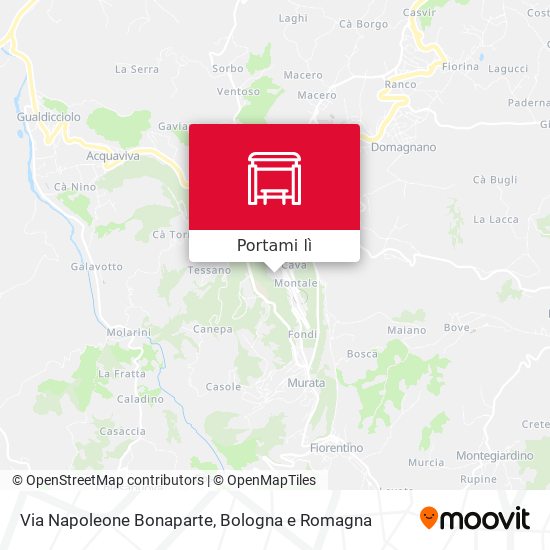 Mappa Via Napoleone Bonaparte