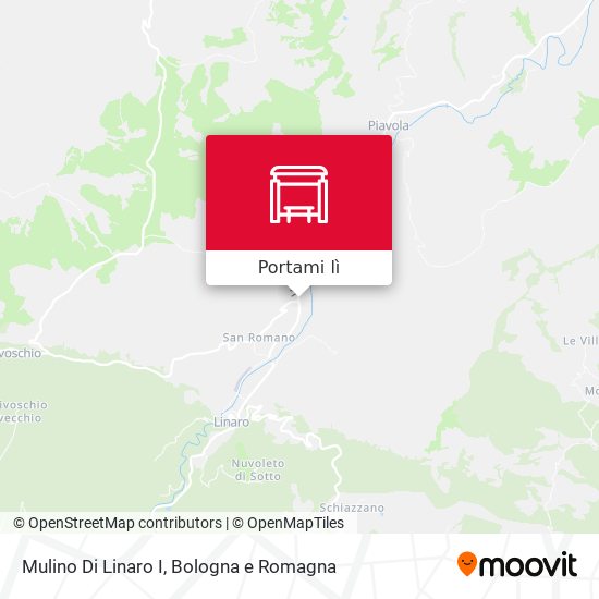 Mappa Mulino Di Linaro I