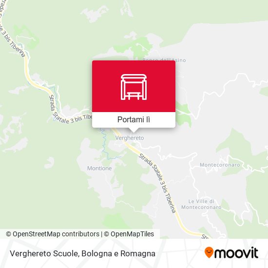 Mappa Verghereto Scuole