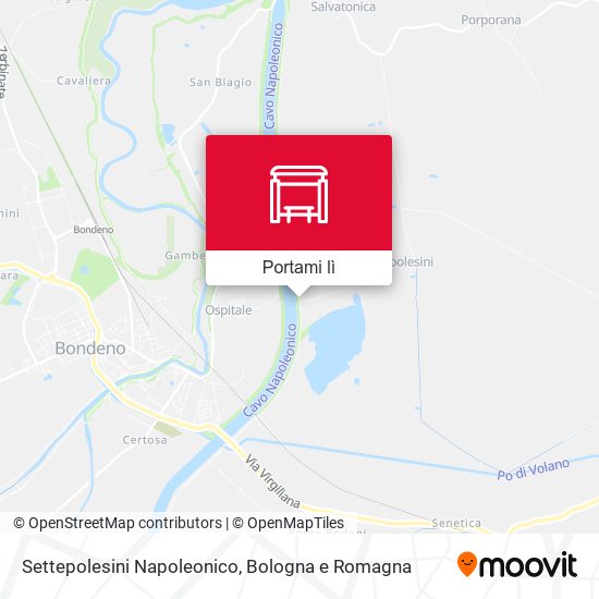 Mappa Settepolesini Napoleonico