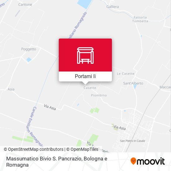 Mappa Massumatico Bivio S. Pancrazio