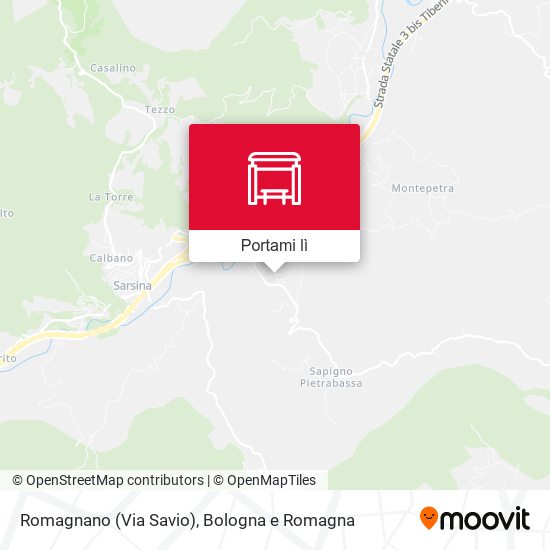 Mappa Romagnano (Via Savio)