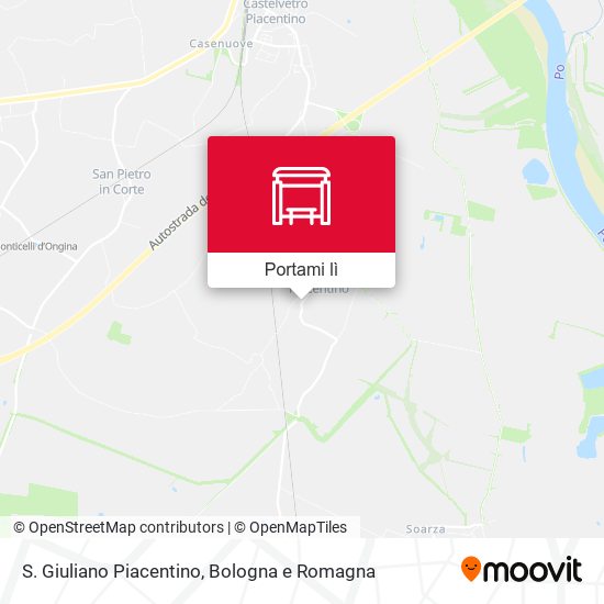 Mappa S. Giuliano Piacentino