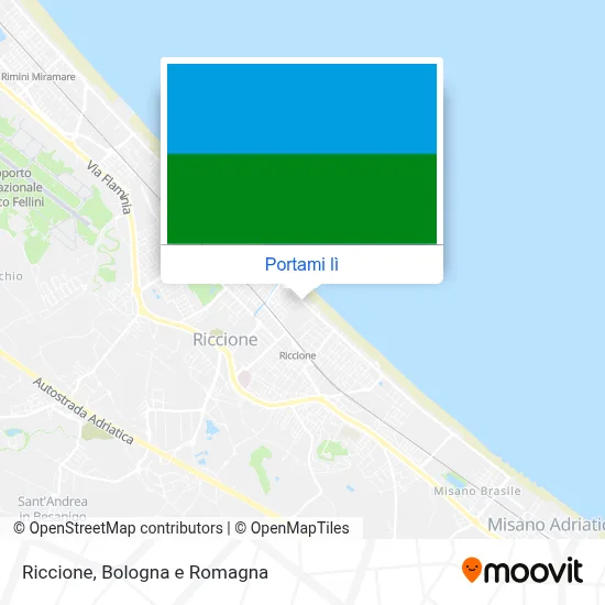 Mappa Riccione