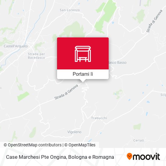 Mappa Case Marchesi Pte Ongina