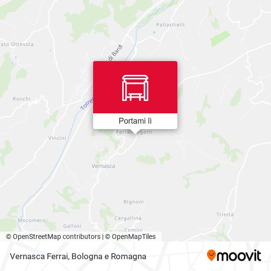 Mappa Vernasca Ferrai
