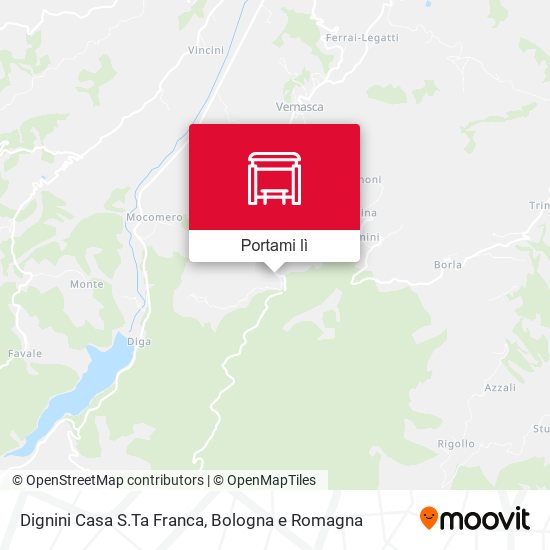 Mappa Dignini Casa S.Ta Franca