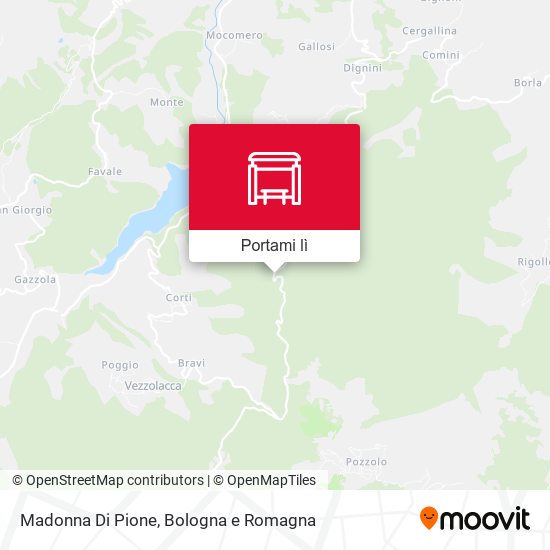Mappa Madonna Di Pione