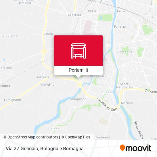 Mappa Via 27 Gennaio