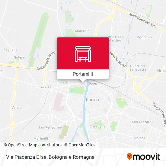 Mappa Vle Piacenza Efsa