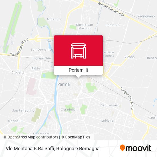 Mappa Vle Mentana B.Ra Saffi
