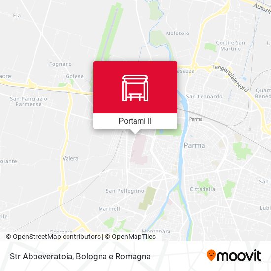 Mappa Str Abbeveratoia