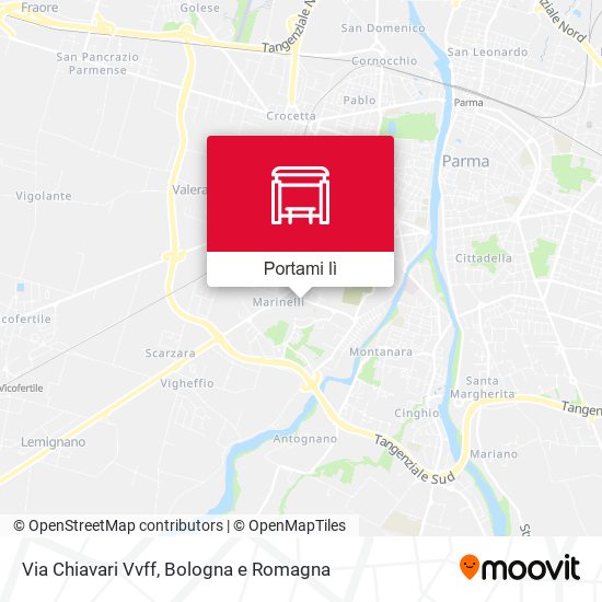 Mappa Via Chiavari Vvff