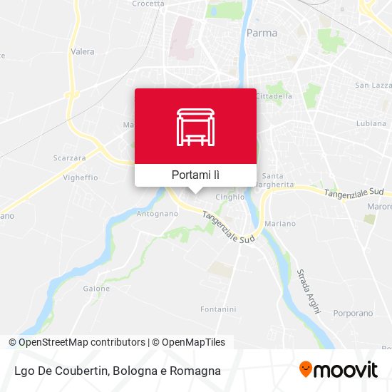 Mappa Lgo De Coubertin