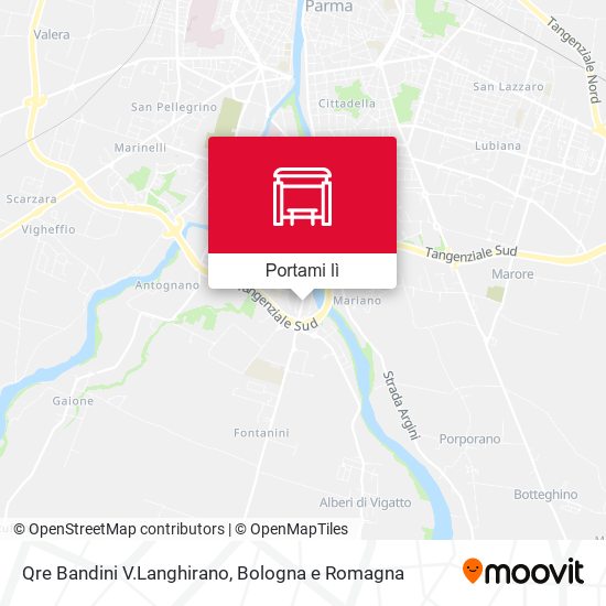 Mappa Qre Bandini V.Langhirano