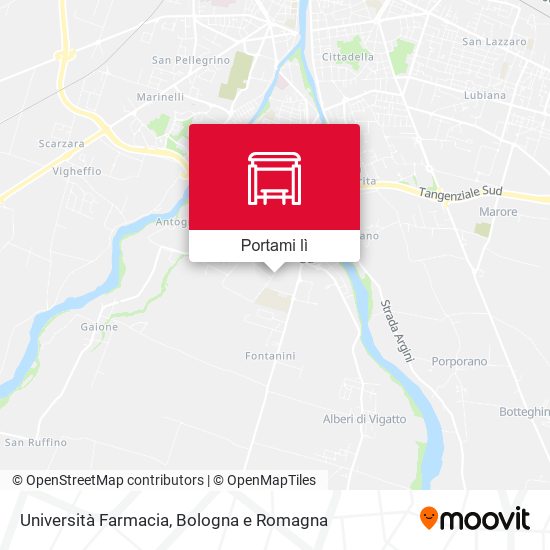 Mappa Università Farmacia
