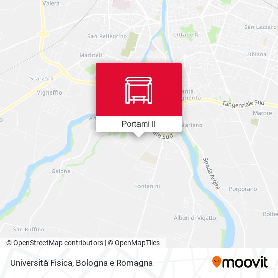 Mappa Università Fisica