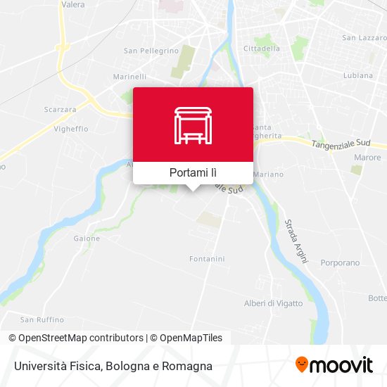 Mappa Università Fisica