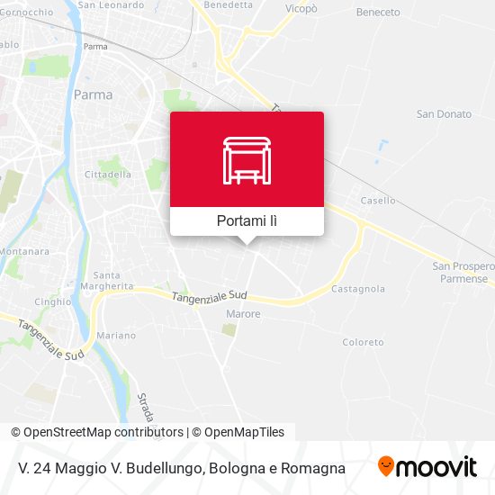 Mappa V. 24 Maggio V. Budellungo